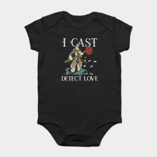 Roleplaying RPG Valentines Day TableTop Wizard Couple Gift Baby Bodysuit